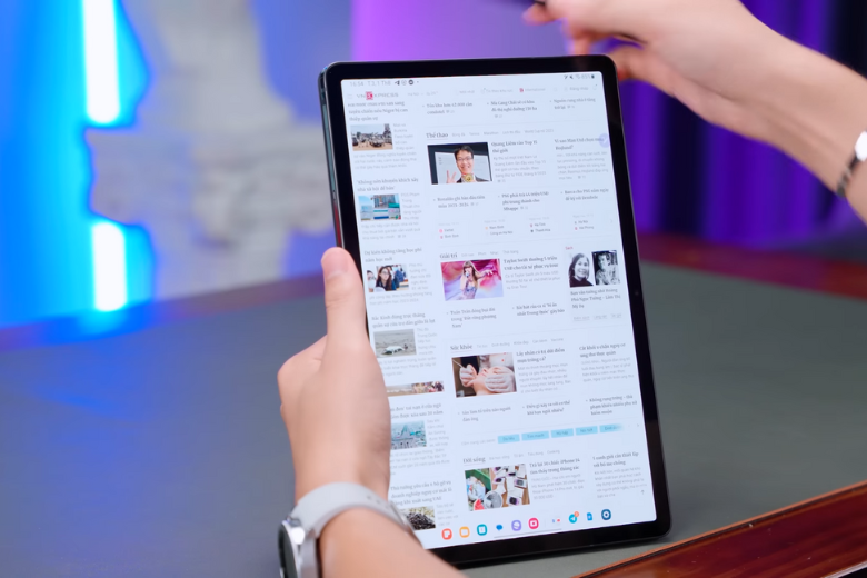 Ứng dụng trên galaxy tab s9